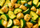 Zucchini-Hähnchen-Pfanne