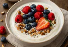 Zuckerfreies Joghurt-Beeren-Frühstück