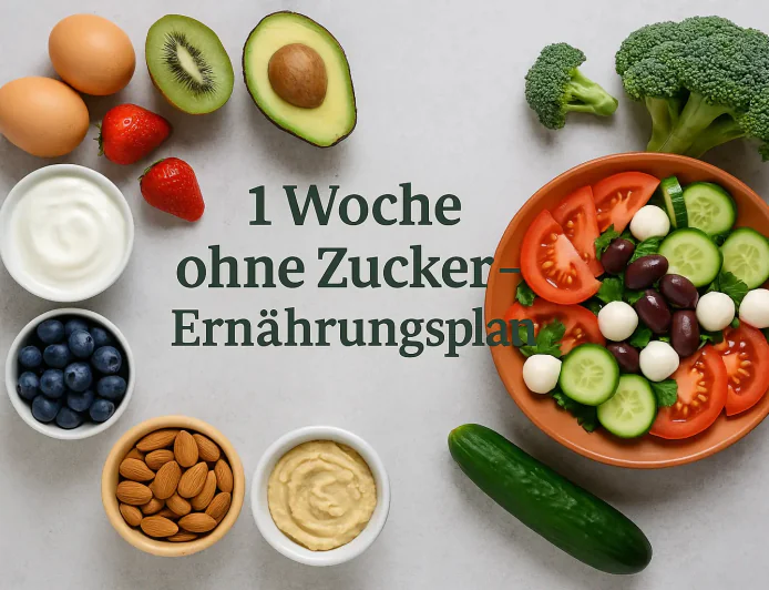 7 Tage ohne Zucker  Der komplette Ernährungsplan für eine zuckerfreie Woche
